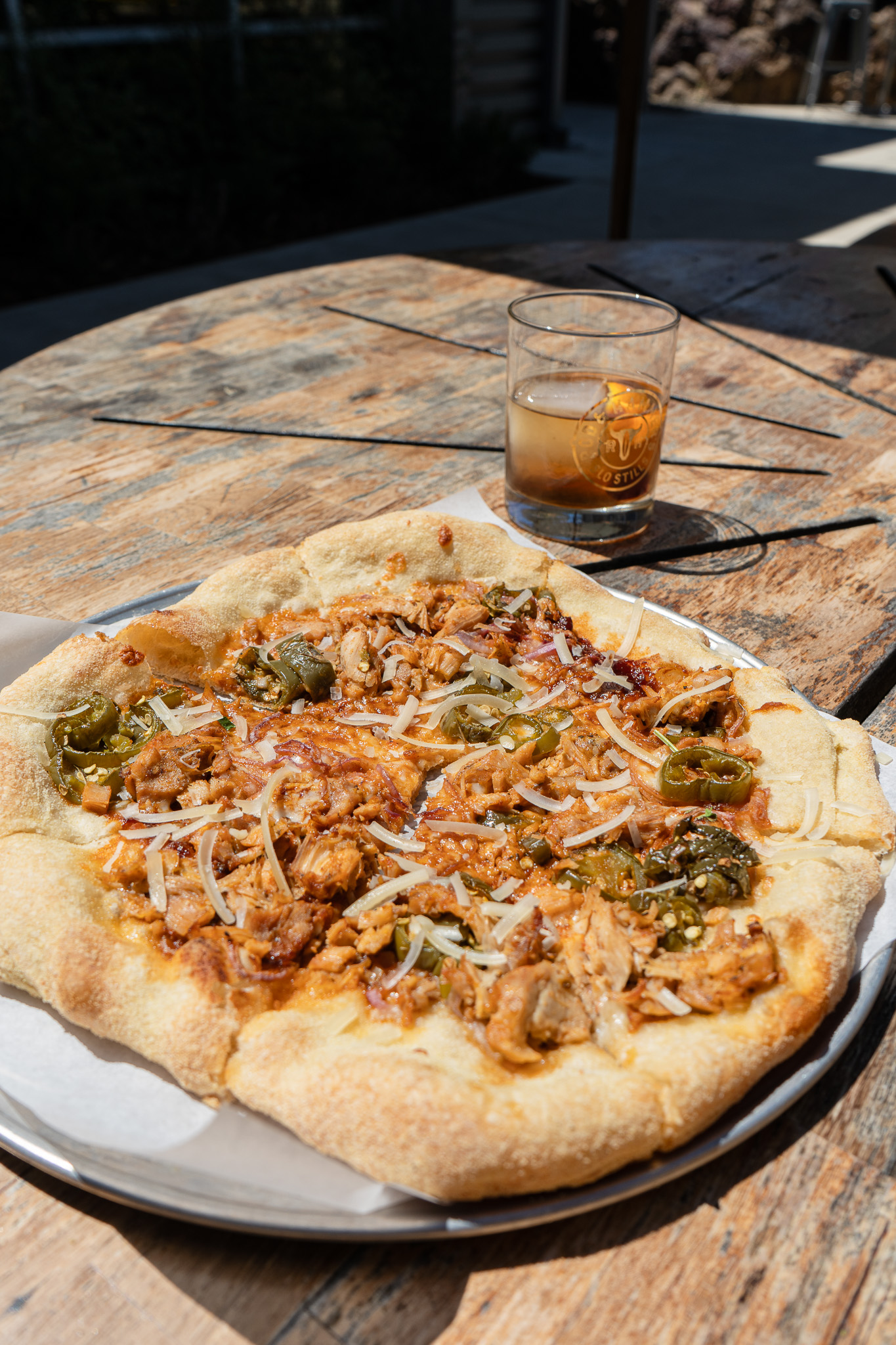 BBQ Flatbread at The Rock